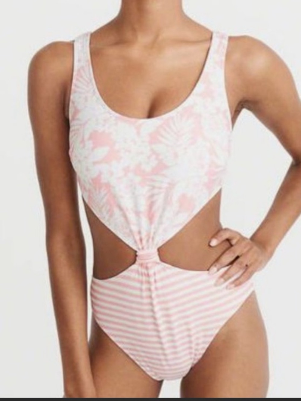 New Abercrombie & Fitch cheeky open side one piece
